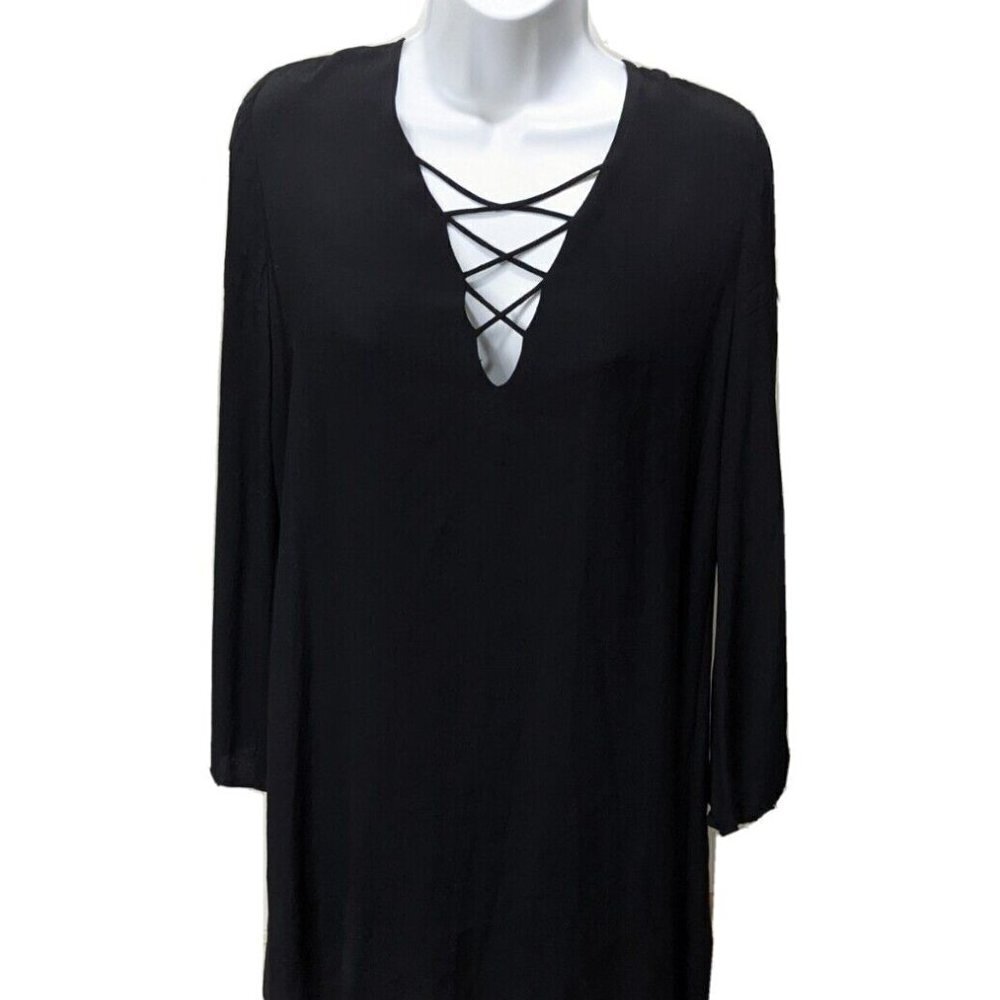 Revolve ASTR Dress The Label Black Womens S Classic Sheath Cocktail Evening wear